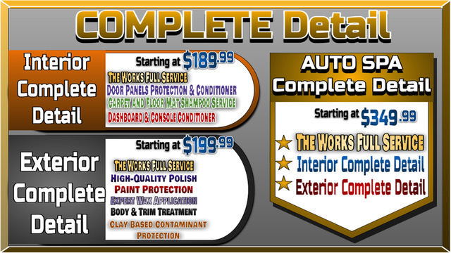 Complete Detail Final Norco Auto Spa, Extra Mile Store And Gas